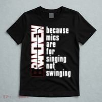 Mics Are For Singing Not Swinging T-Shirt thumb 5