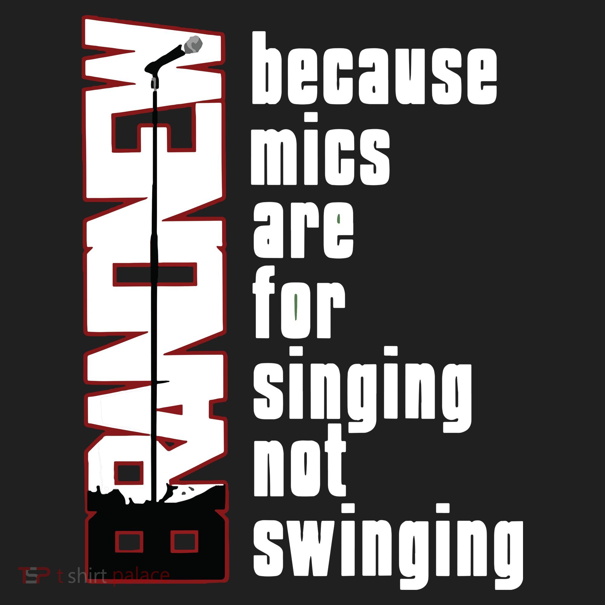 Mics Are For Singing Not Swinging Beanie
