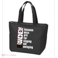 Mics Are For Singing Not Swinging Tote Bag thumb 3