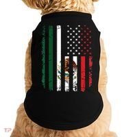 Mexican American Flag Mexican Roots Mexico America Doggie Tank thumb 0