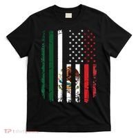 Mexican American Flag Mexican Roots Mexico America T-Shirt thumb 0