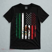 Mexican American Flag Mexican Roots Mexico America T-Shirt thumb 5
