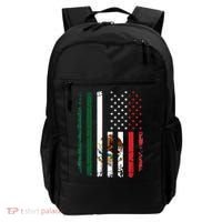 Mexican American Flag Mexican Roots Mexico America Backpack thumb 0