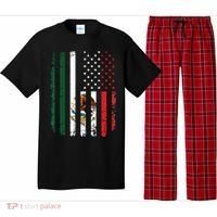 Mexican American Flag Mexican Roots Mexico America Pajama Set thumb 0