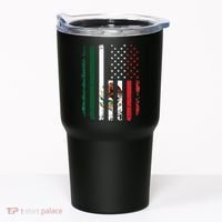 Mexican American Flag Mexican Roots Mexico America Tumbler thumb 0