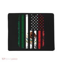 Mexican American Flag Mexican Roots Mexico America Mousepad thumb 0