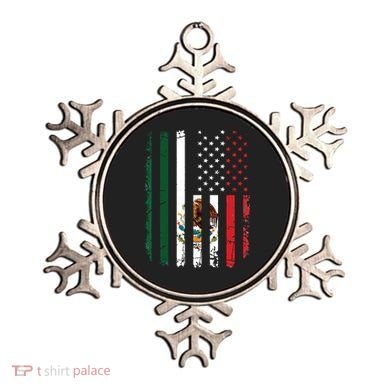 Mexican American Flag Mexican Roots Mexico America Ornament