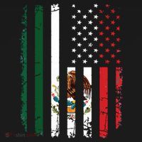 Mexican American Flag Mexican Roots Mexico America Baby Bodysuit thumb 2