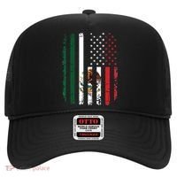 Mexican American Flag Mexican Roots Mexico America Hat thumb 0