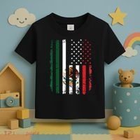 Mexican American Flag Mexican Roots Mexico America Toddler T-Shirt thumb 3
