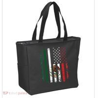 Mexican American Flag Mexican Roots Mexico America Tote Bag thumb 2