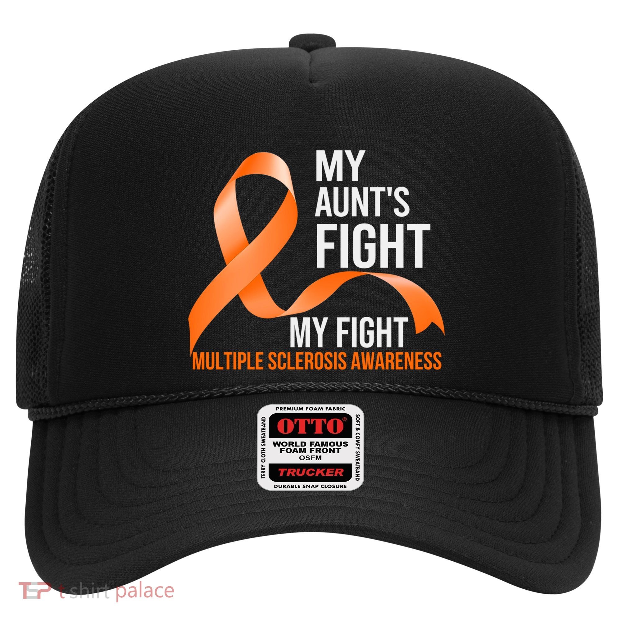 My Aunt's Fight My Fight Multiple Sclerosis Ms Warrior Gift Hat