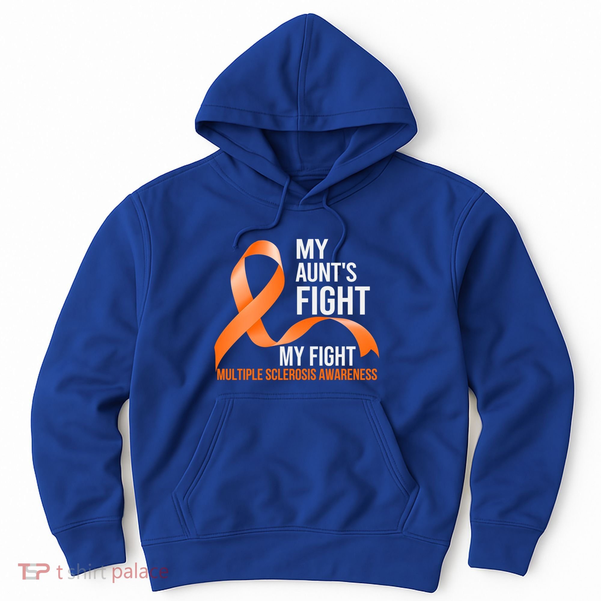 My Aunt's Fight My Fight Multiple Sclerosis Ms Warrior Gift Hoodie