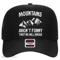 Mountains ArenT Funny TheyRe Hill Areas Funny Hiking Pun Hat thumb 0