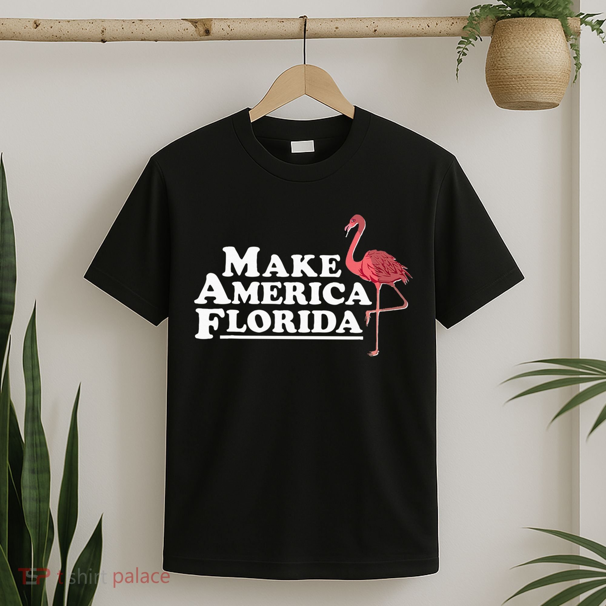 Make America Florida Funny Flamingo T-Shirt