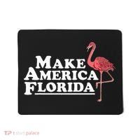 Make America Florida Funny Flamingo Mousepad thumb 0