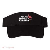Make America Florida Funny Flamingo Visor thumb 0