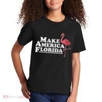 Make America Florida Funny Flamingo Kids T-Shirt thumb 2