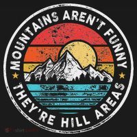 Mountains Aren’T Funny They’Re Hill Areas Women's Hoodie thumb 2
