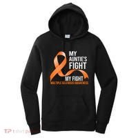 My Auntie's Fight My Fight Multiple Sclerosis Ms Warrior Gift Women's Hoodie thumb 0