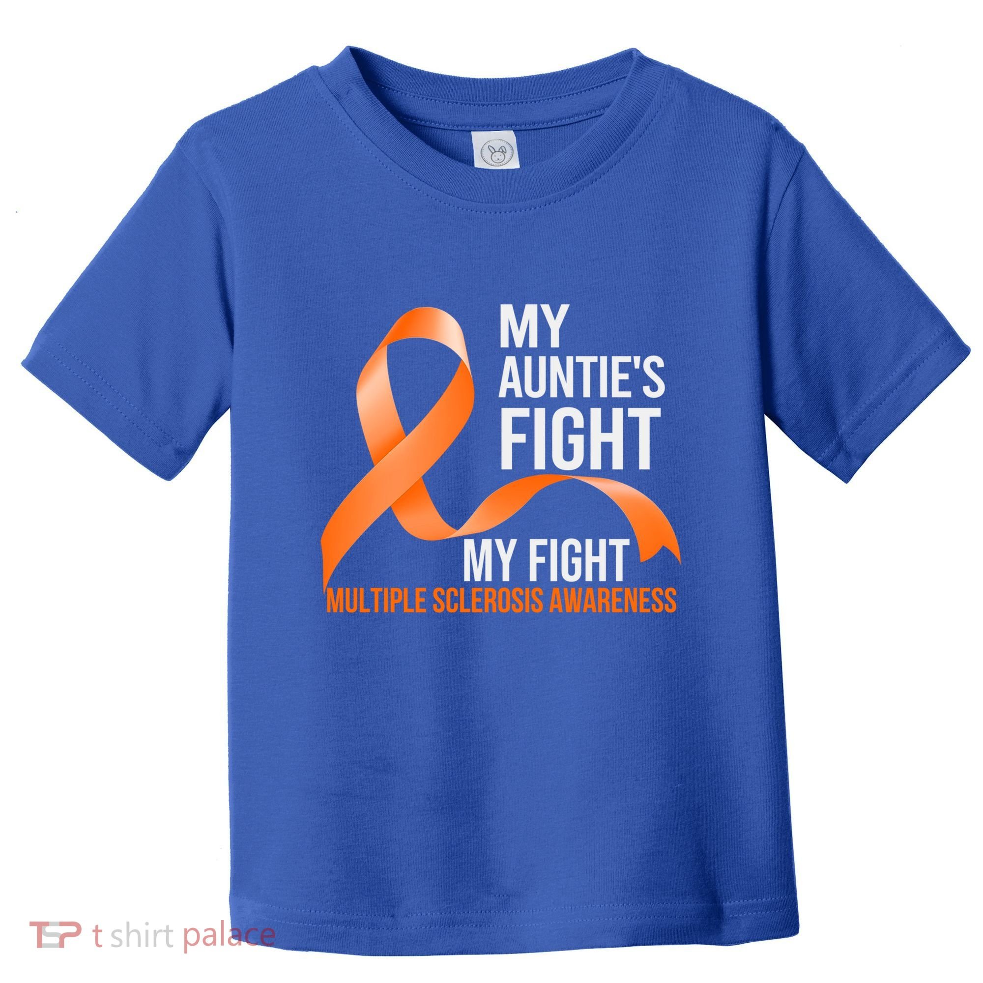 My Auntie's Fight My Fight Multiple Sclerosis Ms Warrior Gift Toddler T-Shirt