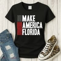 Make America Florida Presidential Election Vote Women's T-Shirt thumb 3