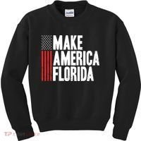Make America Florida Presidential Election Vote Kids Sweatshirt thumb 0