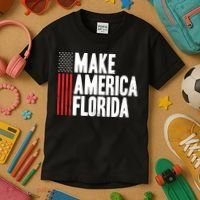 Make America Florida Presidential Election Vote Kids T-Shirt thumb 3