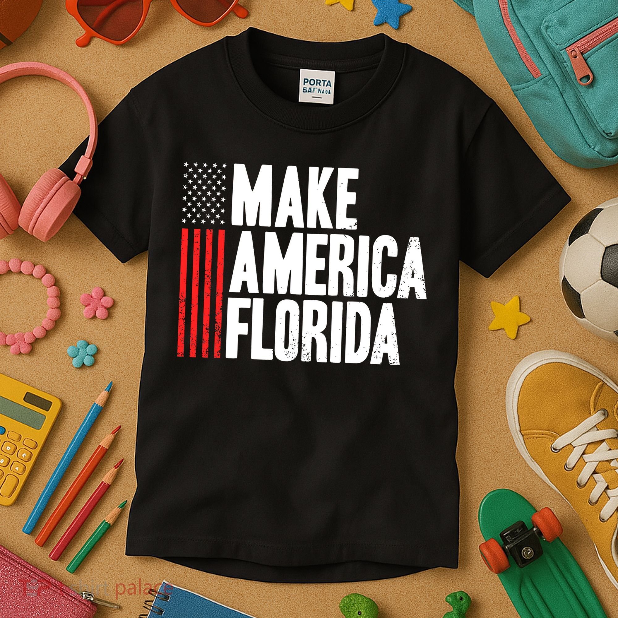 Make America Florida Presidential Election Vote Kids T-Shirt