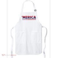 Merica American Flag Stars Stripes Hearts Apron thumb 0