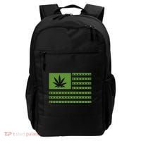 Marijuana American Flag Backpack thumb 0