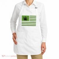 Marijuana American Flag Apron thumb 2