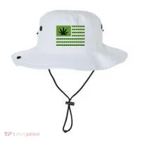 Marijuana American Flag Bucket Hat thumb 0