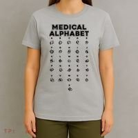 Medical Alphabet Funny For Doctors Nurses Chemists T-Shirt thumb 4