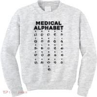Medical Alphabet Funny For Doctors Nurses Chemists Kids Sweatshirt thumb 0
