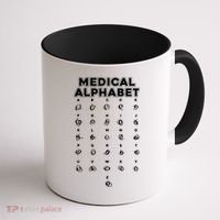 Medical Alphabet Funny For Doctors Nurses Chemists Coffee Mug thumb 1