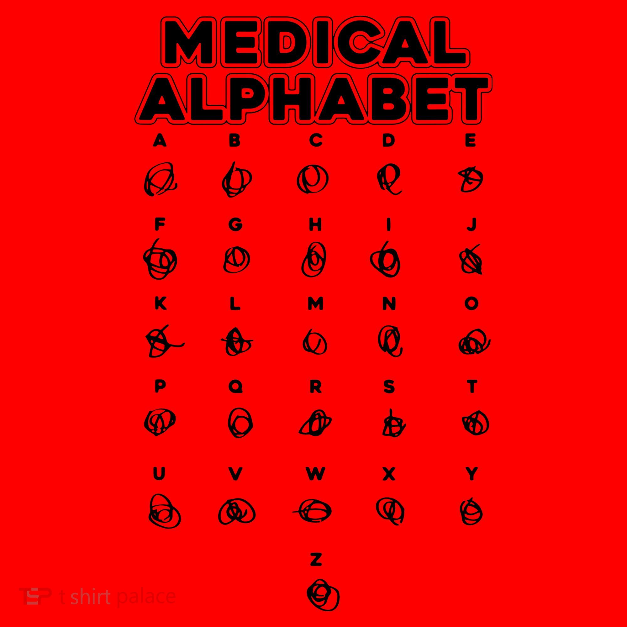 Medical Alphabet Funny For Doctors Nurses Chemists Santa Hat