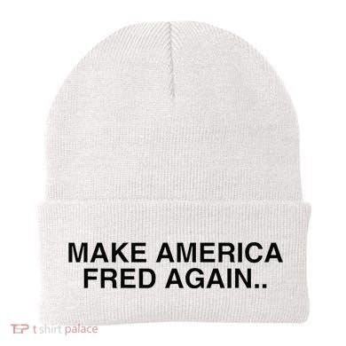 Make America Fred Again Techno House Rave Music Dj Edm Slay Beanie
