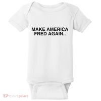 Make America Fred Again Techno House Rave Music Dj Edm Slay Baby Bodysuit thumb 0