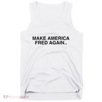 Make America Fred Again Techno House Rave Music Dj Edm Slay Tank Top thumb 0