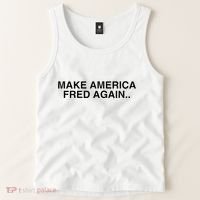 Make America Fred Again Techno House Rave Music Dj Edm Slay Tank Top thumb 2