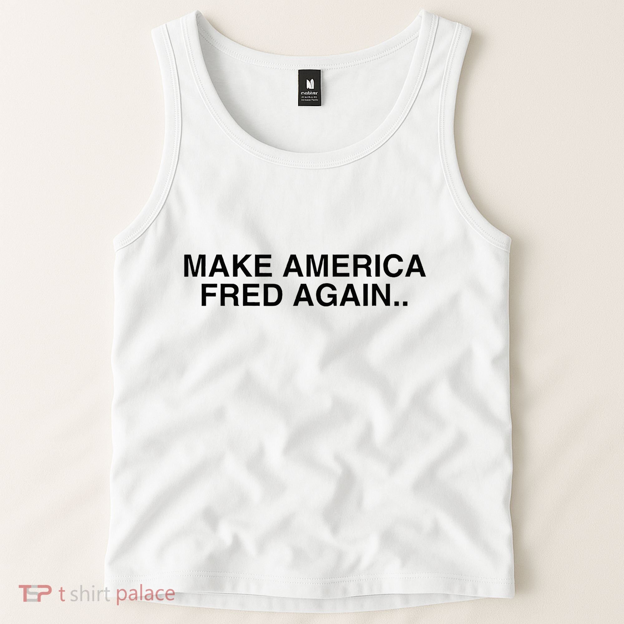 Make America Fred Again Techno House Rave Music Dj Edm Slay Tank Top