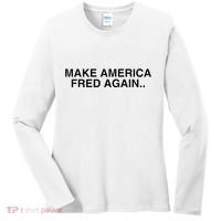 Make America Fred Again Techno House Rave Music Dj Edm Slay Women's Long Sleeve Shirt thumb 0