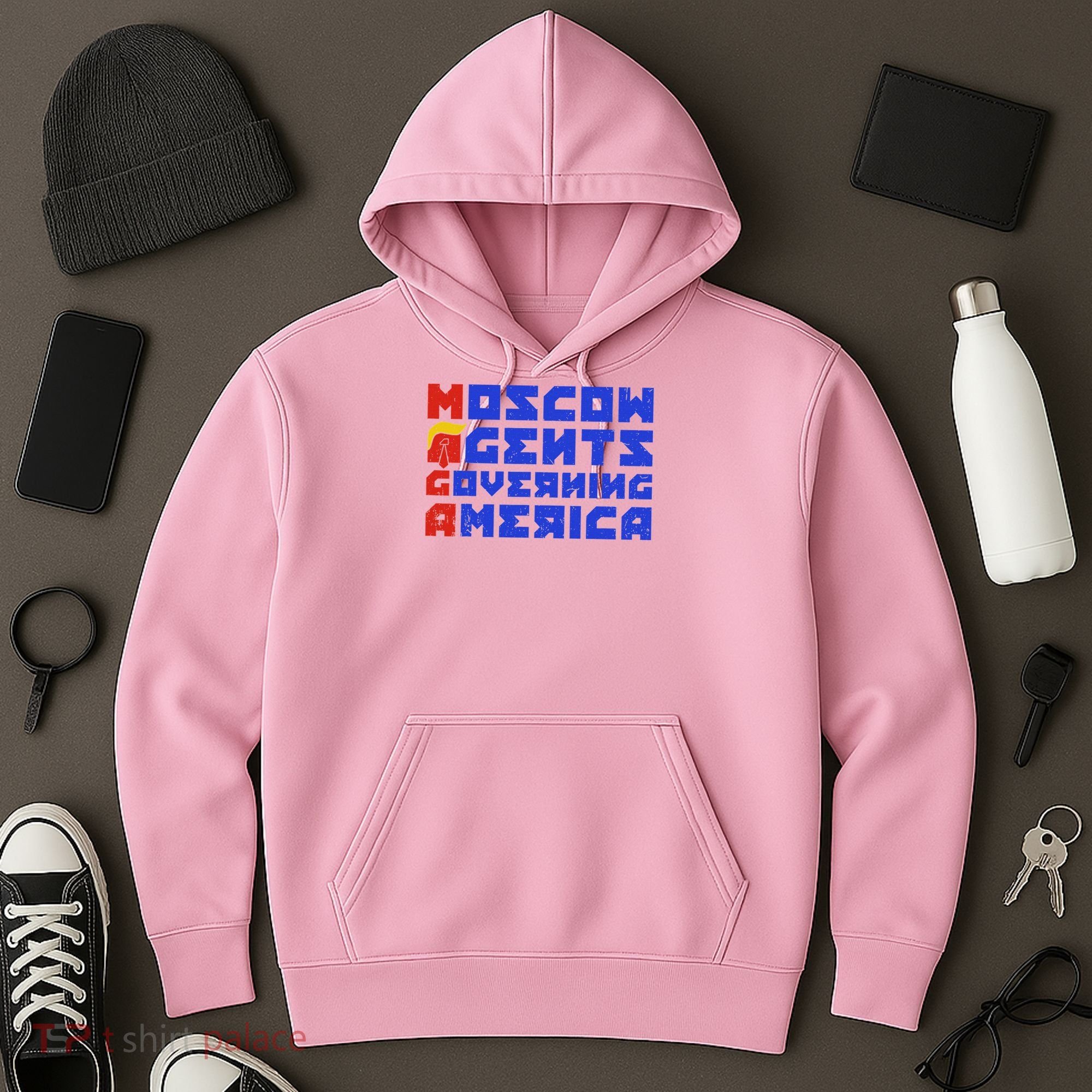 Moscow Agents Governing America  Hoodie