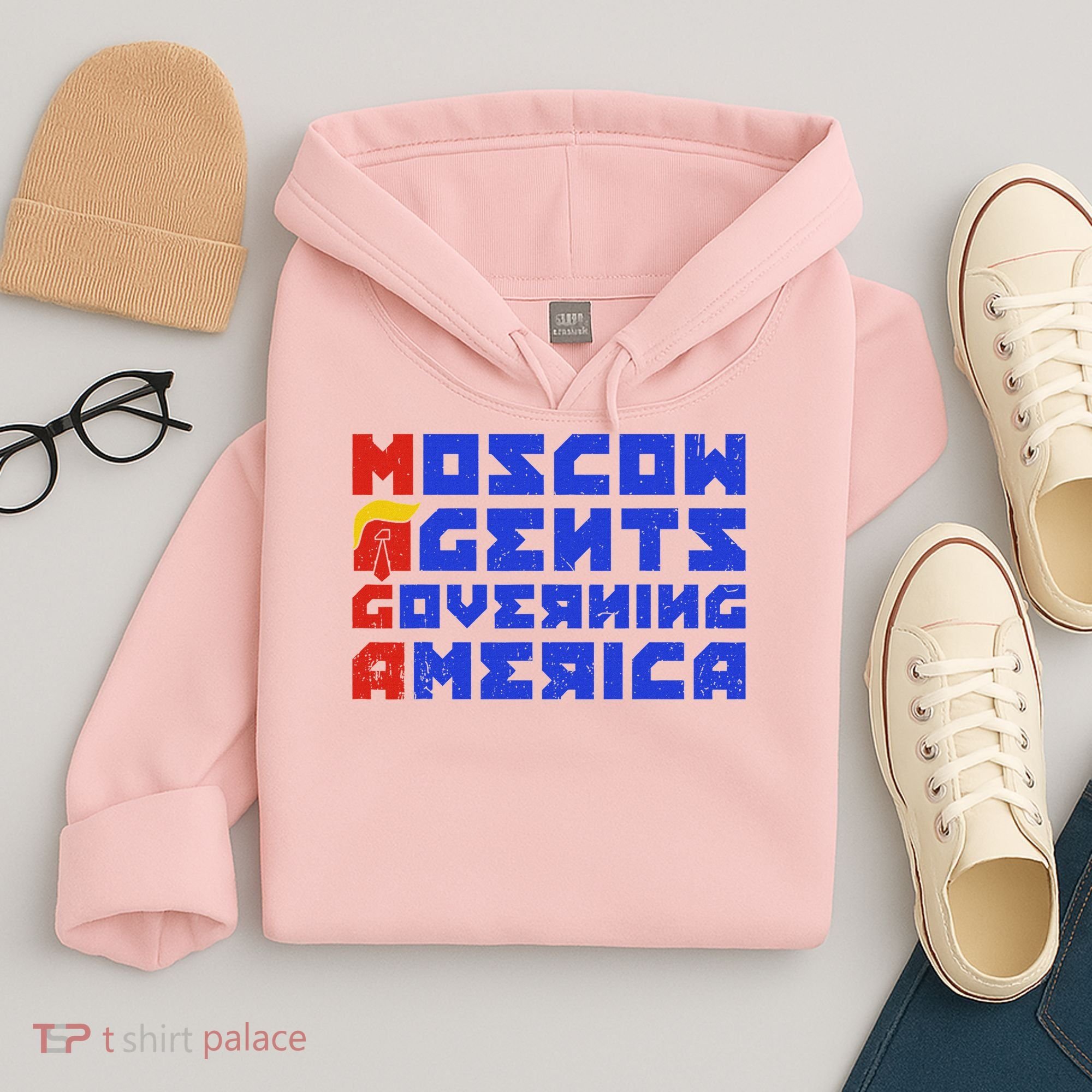 Moscow Agents Governing America  Hoodie