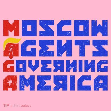 Moscow Agents Governing America  Button