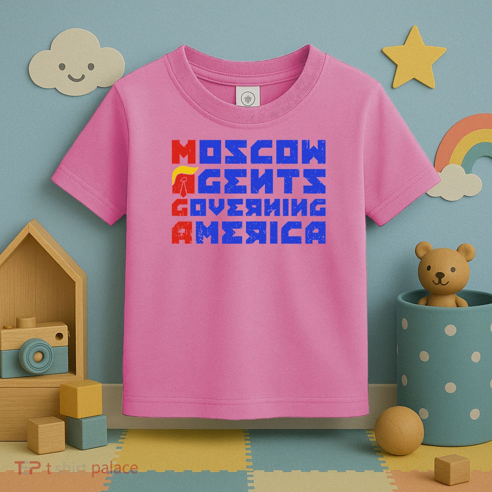 Moscow Agents Governing America  Toddler T-Shirt