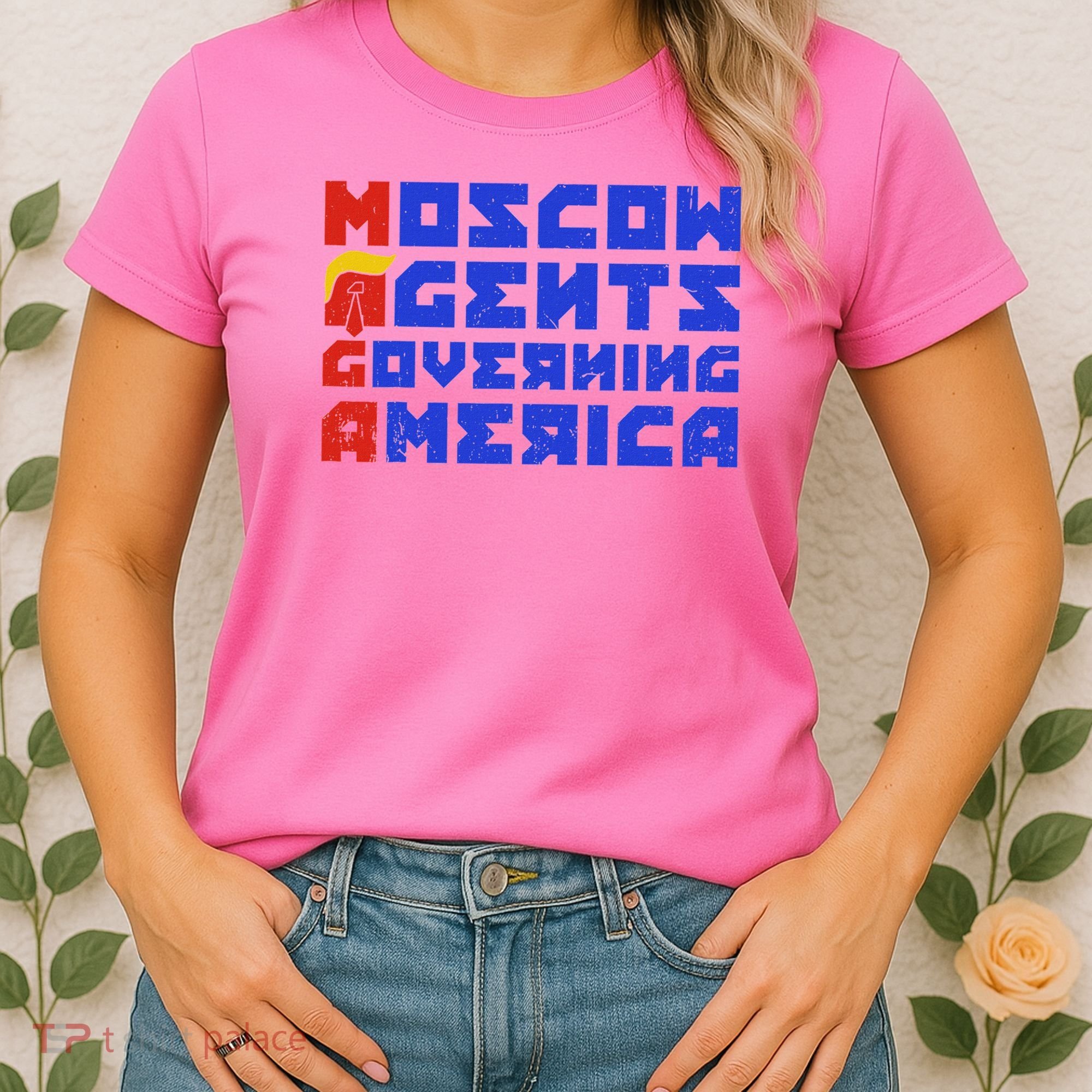 Moscow Agents Governing America  Women's T-Shirt