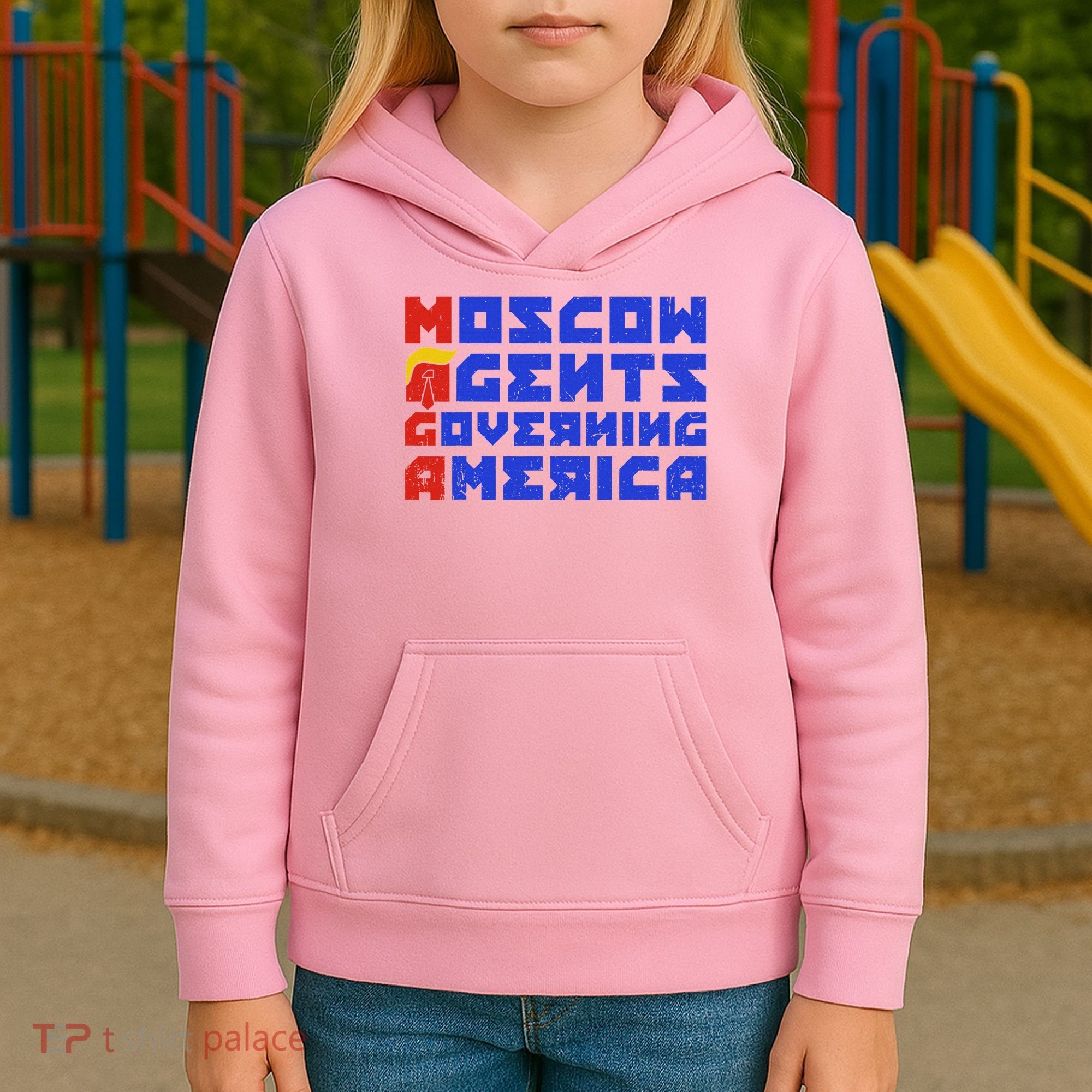 Moscow Agents Governing America  Kids Hoodie