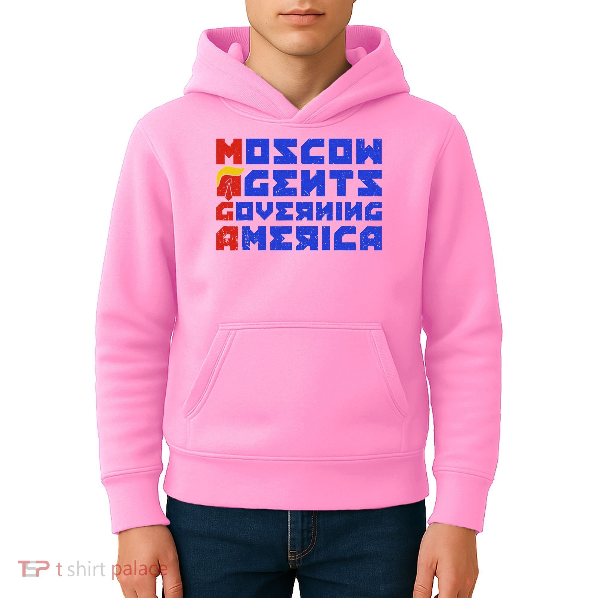 Moscow Agents Governing America  Kids Hoodie